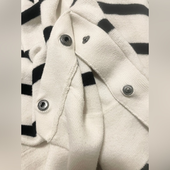 J.Crew Striped Sweater Top 100% Cotton - Size XS - Picture 3 of 4